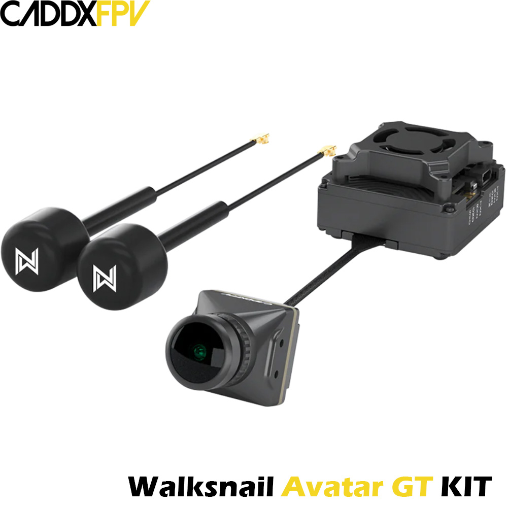 Walksnail Avatar Gt Kit 2W Vtx - Caddx Walksnail Avatar GT KIT 1080P