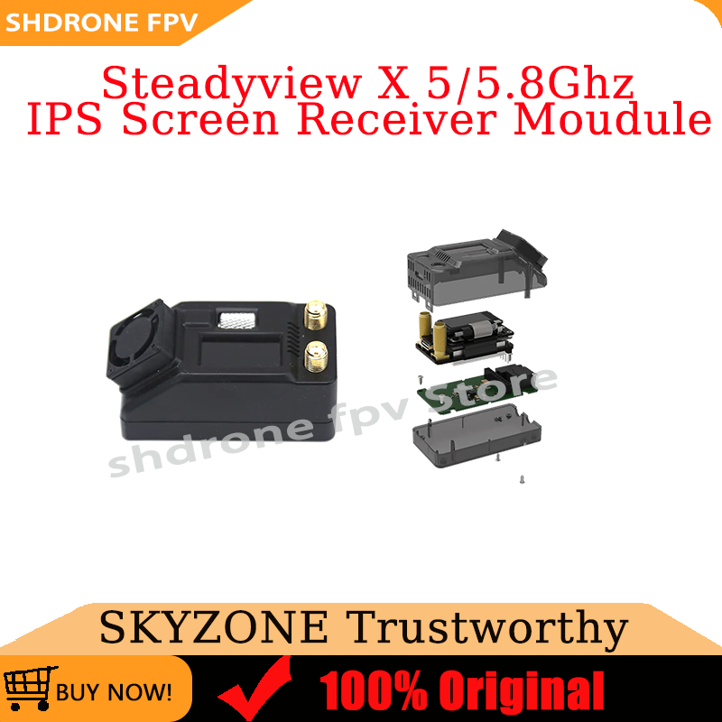 Skyzone Steadyview X Receiver Module - โมดูลรับสัญญาณหน้าจอ New SKYZONE SteadyView X IPS