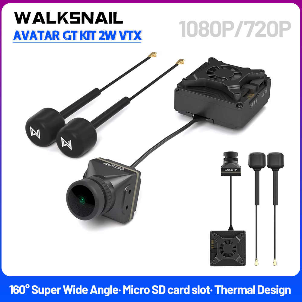 Walksnail Avatar Gt Kit 2W Vtx - Walkle avatar GT Kit 2W vtx
