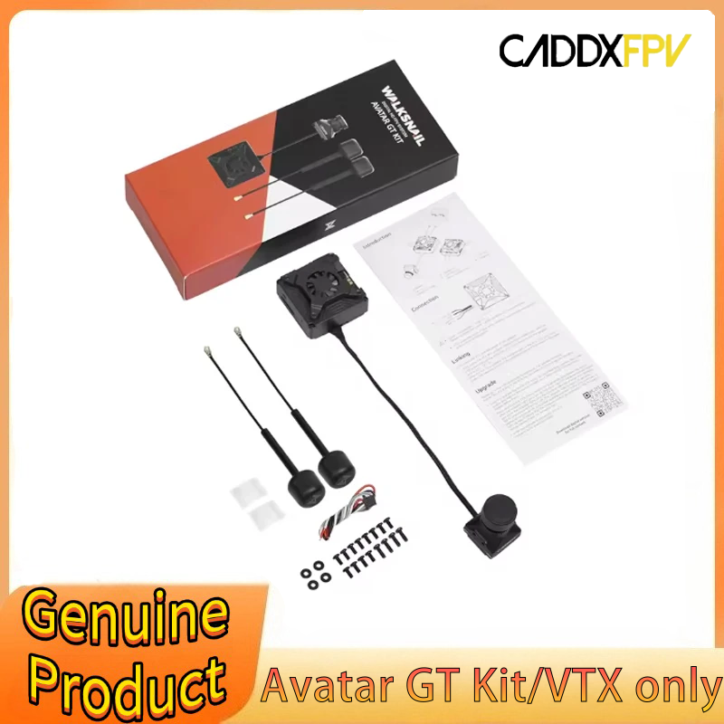 Walksnail Avatar Gt Kit 2W Vtx - Caddx Walksnail Avatar GT KIT 1080P