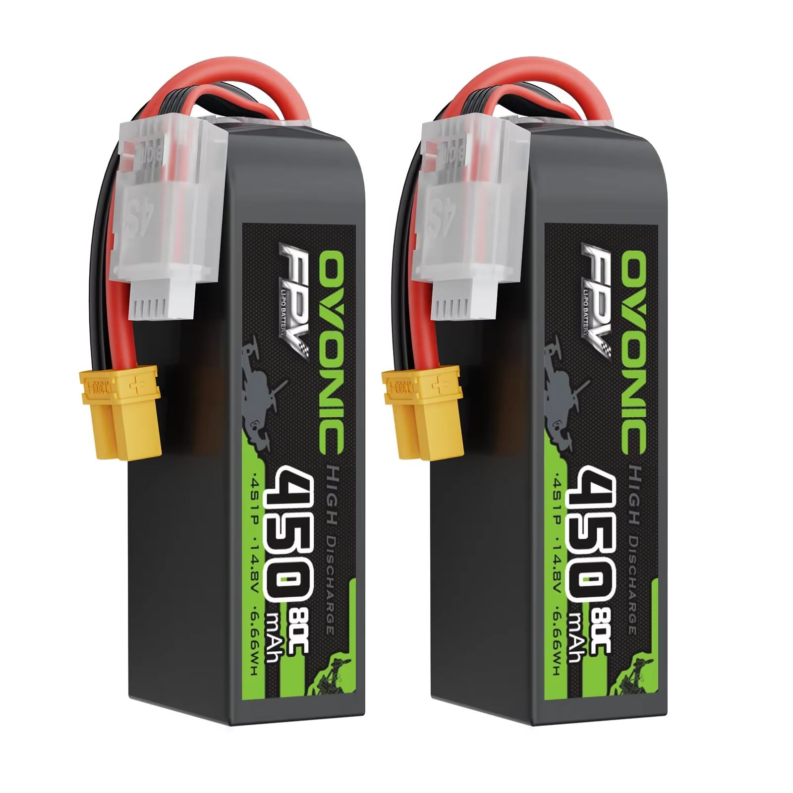 Walksnail Avatar Hd Goggles X - แบตเตอรี่ OVONIC 4S LiPo 14.8V 450mAh