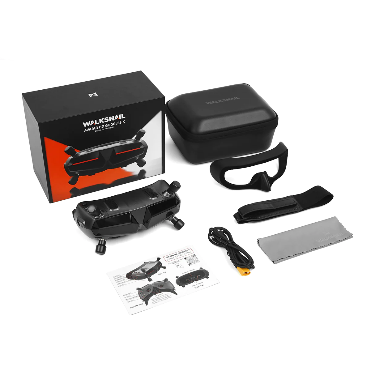 แว่นตา CADDX FPV Walksnail Ava - Walksnail Avatar Hd Goggles X บทวิจารณ์และราคา