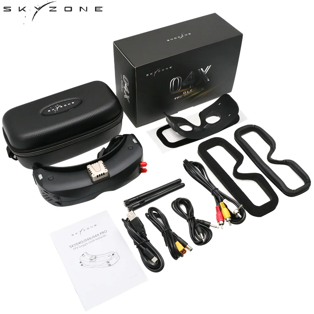 SKYZONE SKY04X PRO Fpv goggles - Skyzone Sky04X Pro Oled Fpv Goggles บทวิจารณ์และราคา