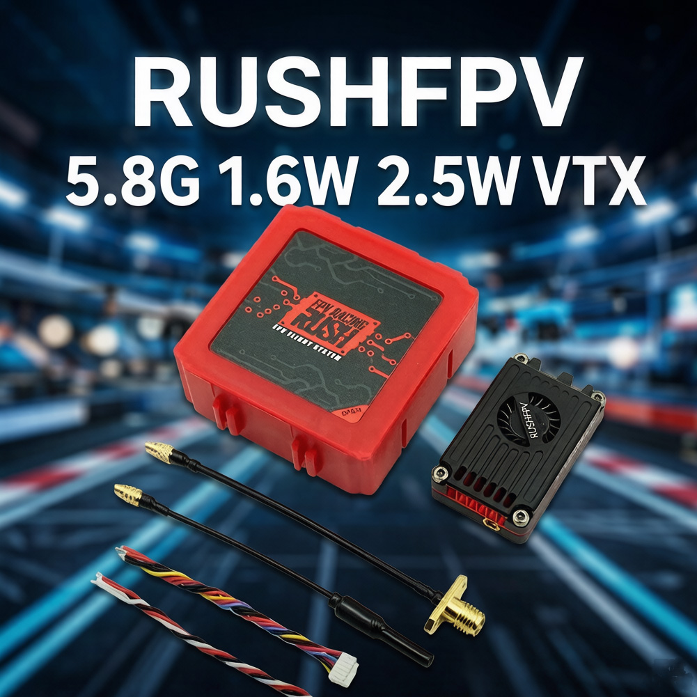 RUSHFPV RUSH MAX SOLO / TANK S - Rushfpv Rush Max Solo 5.8G 2.5W Vtx บทวิจารณ์และราคา