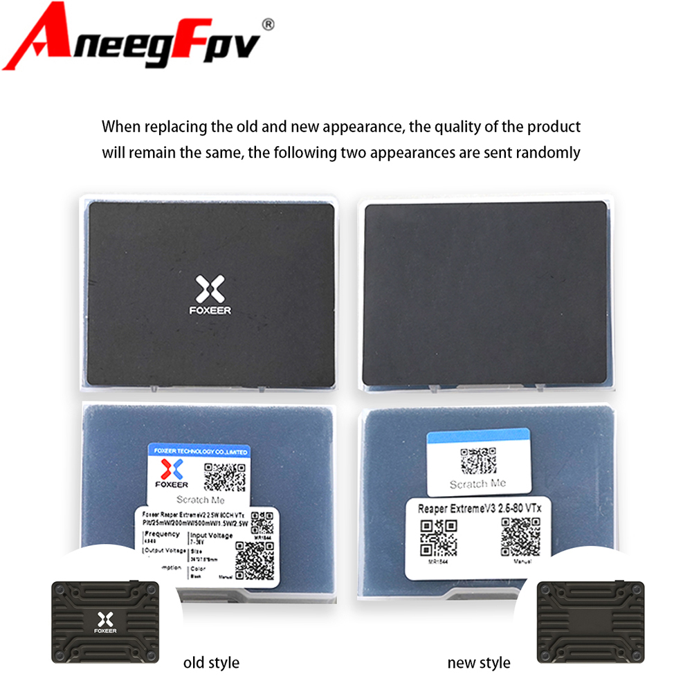 Foxeer 5.8G Reaper Extreme V2  - Foxeer Reaper Extreme 2.5W Vtx บทวิจารณ์และราคา