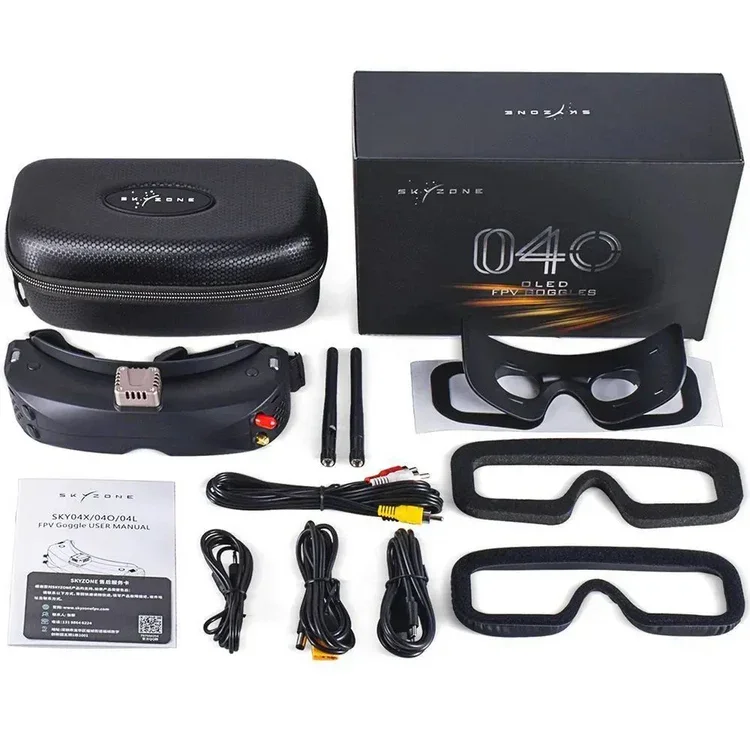 แว่นตา FPV รุ่น SkyDElSkyzone  - Skyzone Sky04O Pro Fpv Goggles บทวิจารณ์และราคา